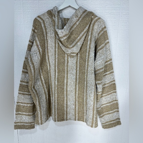 Artesanias Mickey baja plaid hippie hoodie size XL - Picture 5 of 8